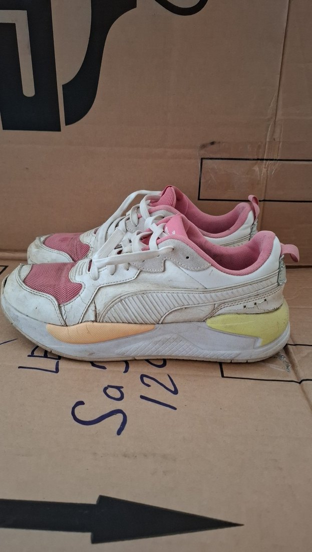 Puma Pembe Platform Topuklu Spor Ayakkabı 40.5 numara - Görsel 2