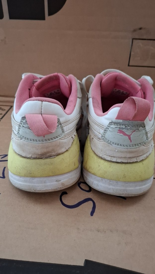 Puma Pembe Platform Topuklu Spor Ayakkabı 40.5 numara - Görsel 3