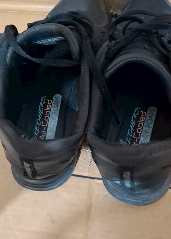 Erkek Siyah Spor Ayakkabı Bağcıkları 36 numara - Görsel 5