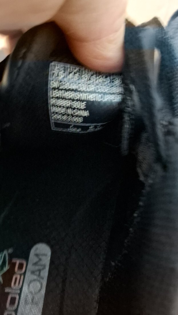 Erkek Siyah Spor Ayakkabı Bağcıkları 36 numara - Görsel 4