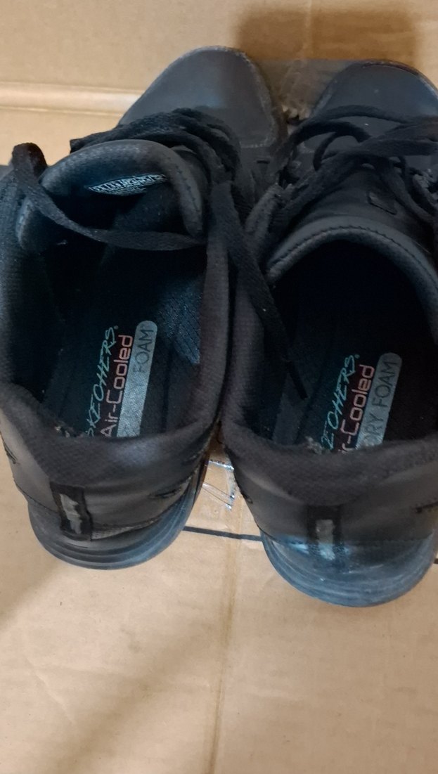 Erkek Siyah Spor Ayakkabı Bağcıkları 36 numara - Görsel 5