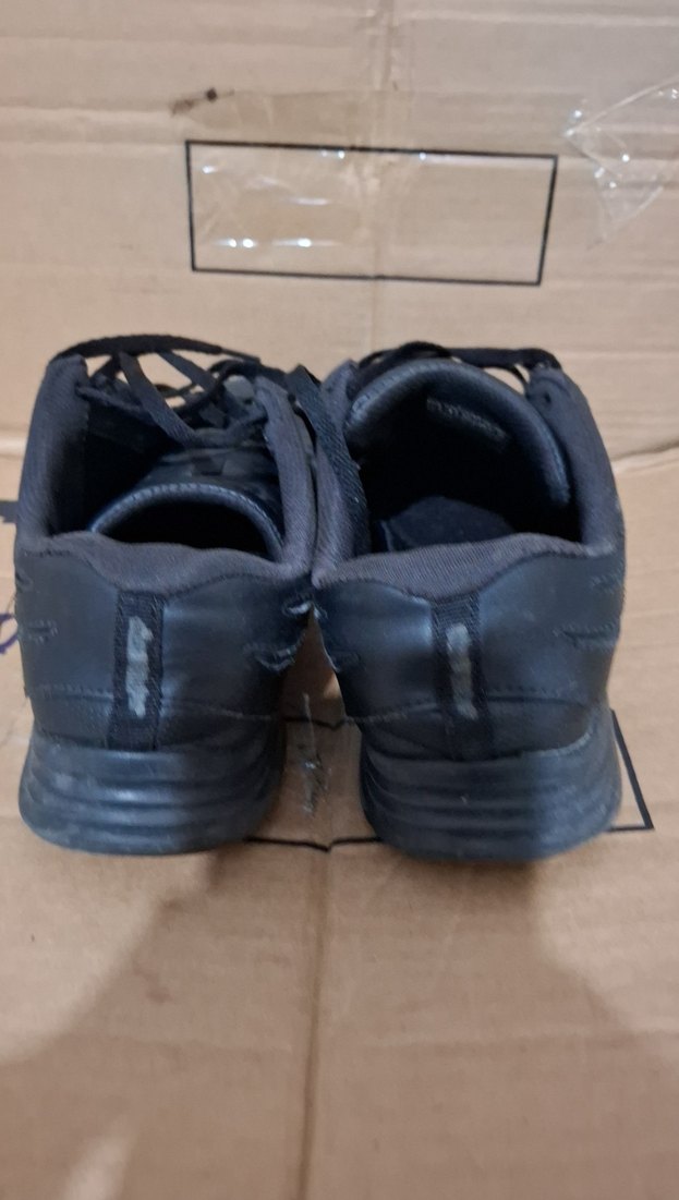 Erkek Siyah Spor Ayakkabı Bağcıkları 36 numara - Görsel 3