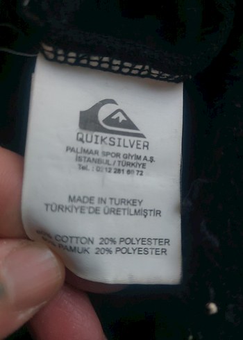 Siyah QUİKSİLVER Erkek  Beli Bağcıklı Eşofman Altı - Görsel 7