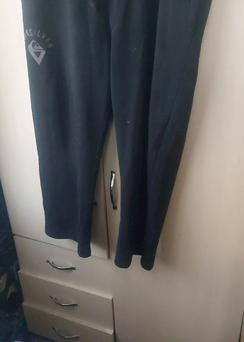 Siyah QUİKSİLVER Erkek  Beli Bağcıklı Eşofman Altı - Görsel 2