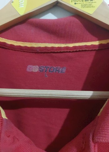 Kırmızı Düğmeli Erkek Polo Tişört Galatasaray Store Erkek tişört - Görsel 4