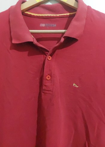 Kırmızı Düğmeli Erkek Polo Tişört Galatasaray Store Erkek tişört - Görsel 3