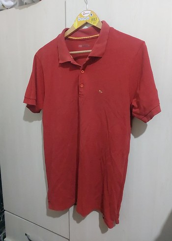 Kırmızı Düğmeli Erkek Polo Tişört Galatasaray Store Erkek tişört - Görsel 5