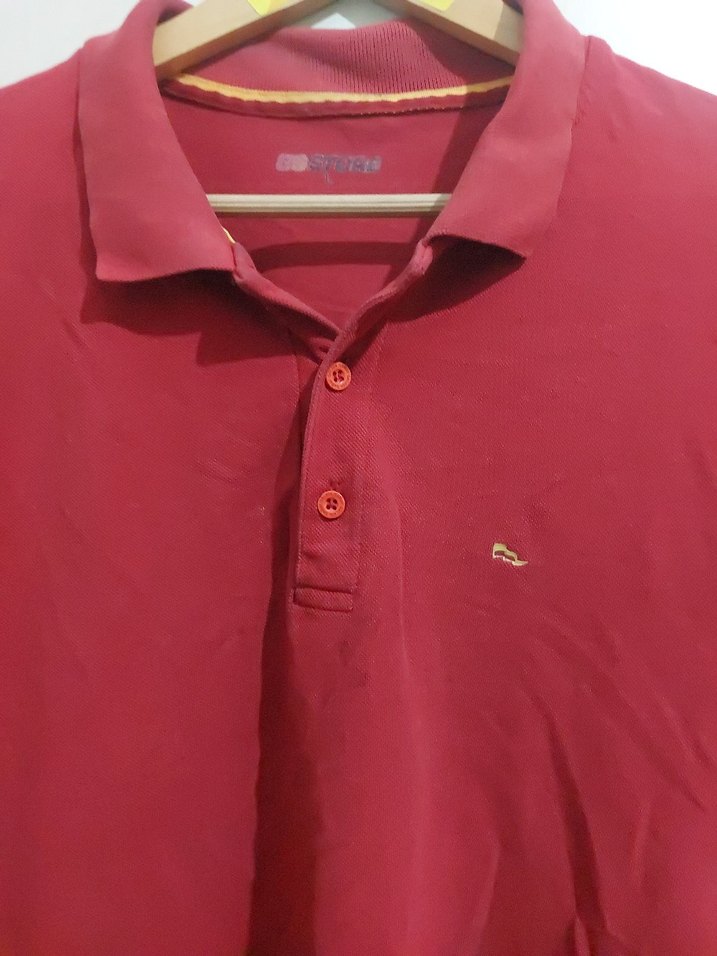 Kırmızı Düğmeli Erkek Polo Tişört Galatasaray Store Erkek tişört - Görsel 3
