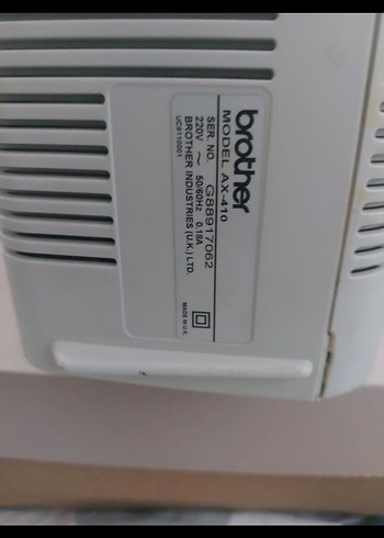 Brother AX-410 Beyaz Daktilo - Görsel 5