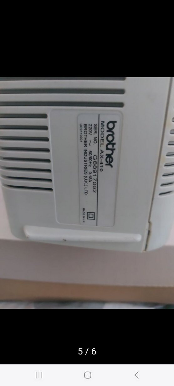 Brother AX-410 Beyaz Daktilo - Görsel 5