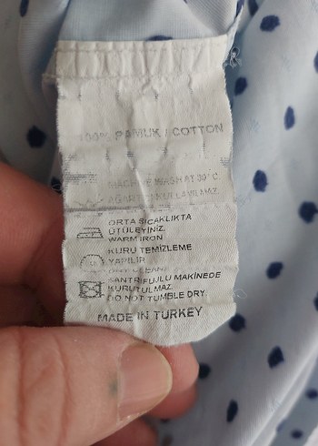 Düğmeli Uzun Kollu Erkek Gömlek - Görsel 5