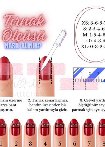 El Yapımı Protez Takma Tırnak - Görsel 4