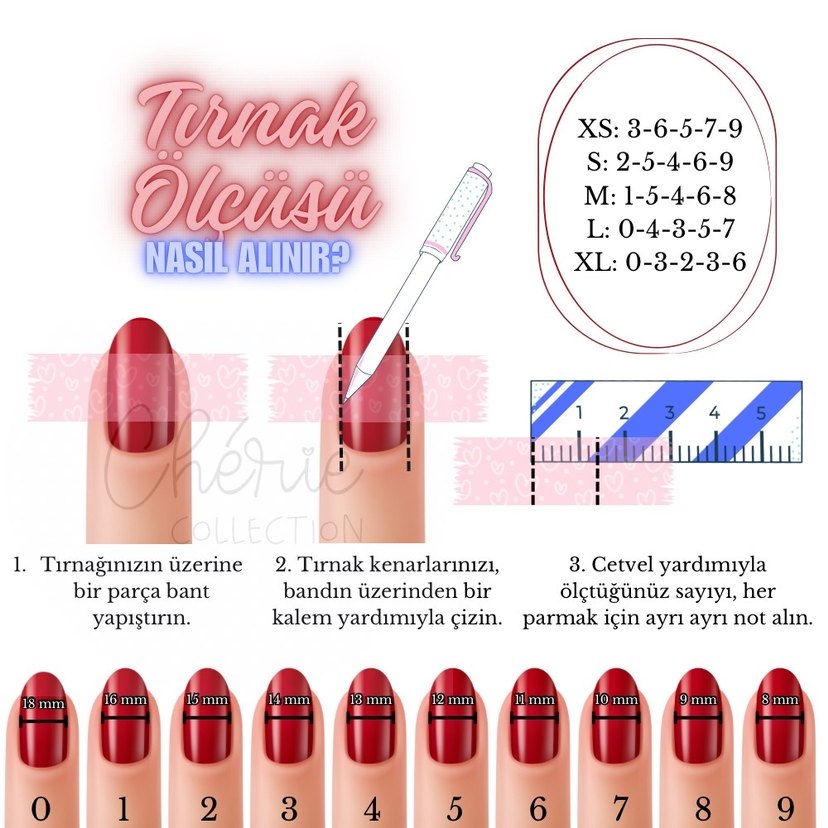 El Yapımı Protez Takma Tırnak - Görsel 4