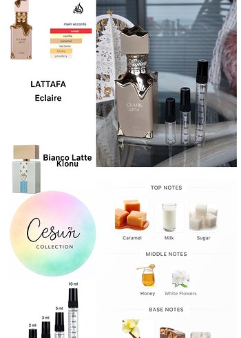 Lattafa Eclaire & Banoffi 2x5 ml Set - Görsel 2