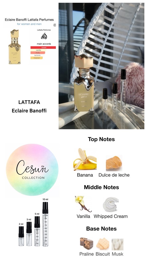 Lattafa Eclaire & Banoffi 2x5 ml Set - Görsel 3
