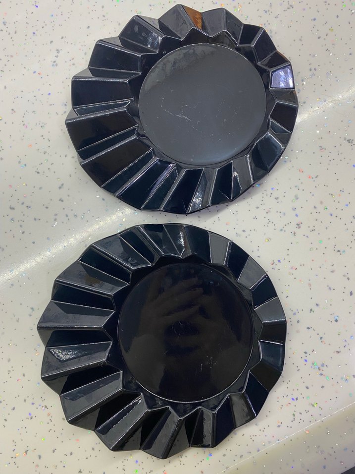 Siyah tabak 2'li Set - Görsel 2