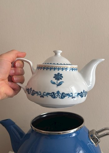 Karaca Mare Mavi Çaydanlık Takımı - Görsel 2