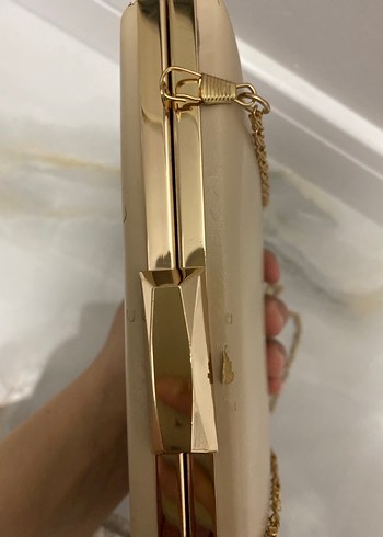 Bej Deri Çanta - Görsel 3