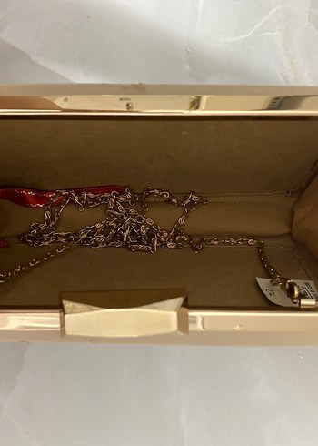 Bej Deri Çanta - Görsel 2