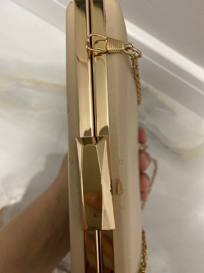 Bej Deri Çanta - Görsel 3