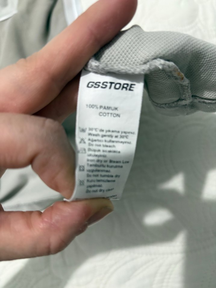 Düğmeli Gri Erkek Polo Tişört - Görsel 2