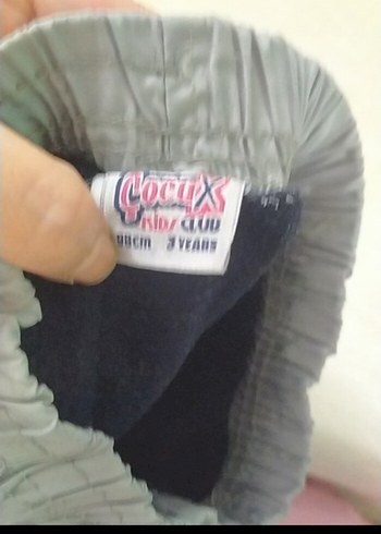 Gri Nakışlı Çocuk Eşofman Altı takim - Görsel 5