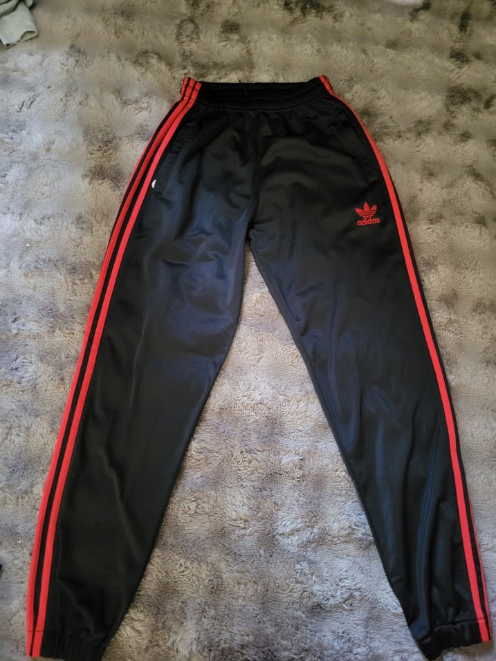 Kırmızı Siyah Fermuarlı unisex Eşofman Takımı - Görsel 4