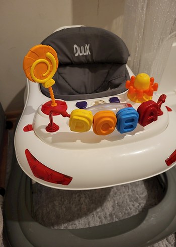 Gri Bebek Yürüteci Oyuncaklı - Görsel 4