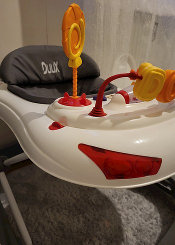 Gri Bebek Yürüteci Oyuncaklı - Görsel 5