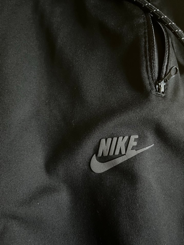 Nike Erkek Siyah  Fermuarlı Eşofman Altı - Görsel 2