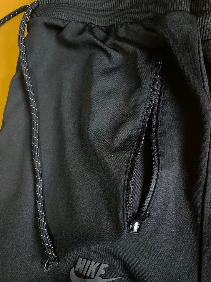 Nike Erkek Siyah  Fermuarlı Eşofman Altı - Görsel 3