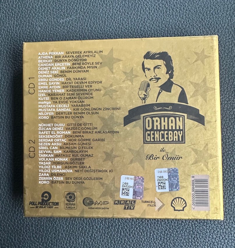 Orhan Gencebay - Bir Ömür 33 Eser Albümü - Görsel 3