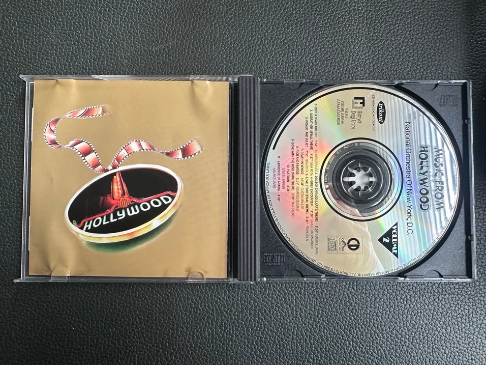 Music From Hollywood - National Orchestra CD - Görsel 2