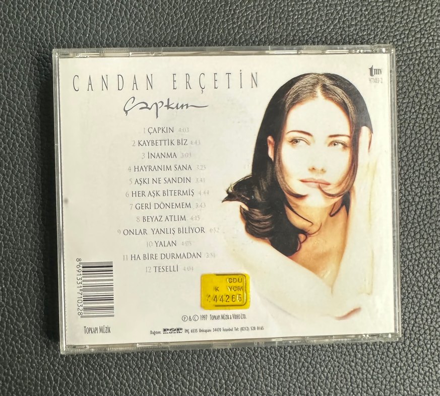 Candan Erçetin - Çapkın CD - Görsel 3