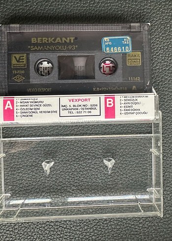 Berkant - Samanyolu '93 Kaset Albümü - Görsel 2