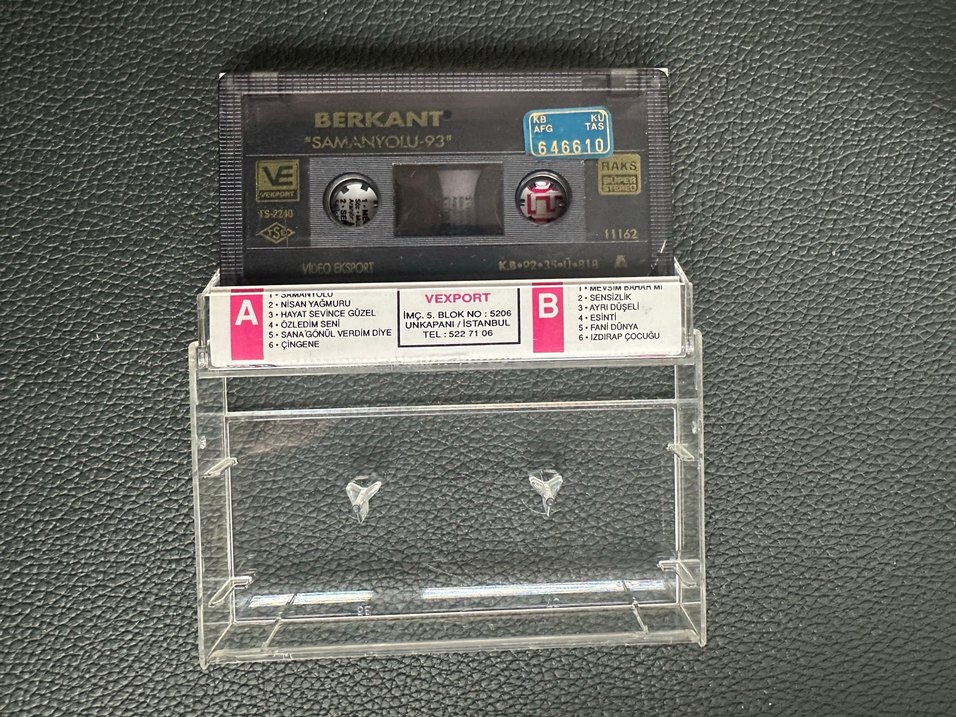 Berkant - Samanyolu '93 Kaset Albümü - Görsel 2