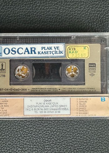 Firuza Sultan Pop Oryantal 88/1 Kaset - Görsel 3