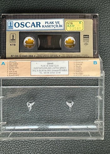 Firuza Sultan Pop Oryantal 88/1 Kaset - Görsel 2