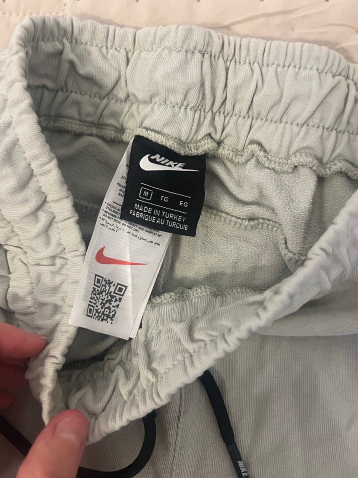 Nike Gri Rahat Kesim Kadın Eşofman Altı - Görsel 2