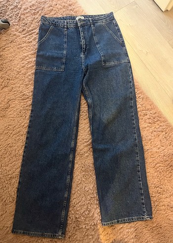 Normal Kesim Kadın Kot Pantolon - Görsel 3