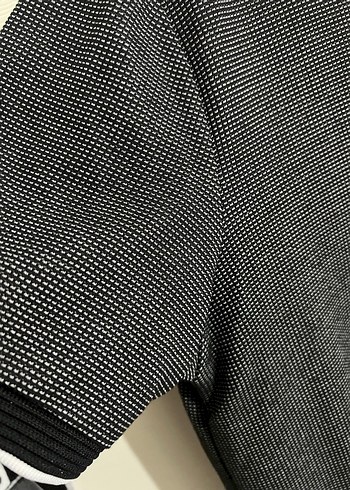 Gri Erkek Polo Tişört Düğmeli Yaka - Görsel 2