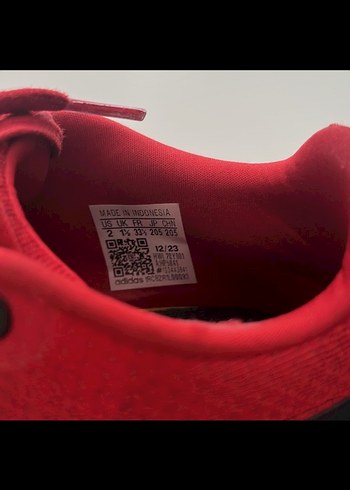 Adidas Kırmızı Bağcıklı Erkek Spor Ayakkabı - Görsel 4