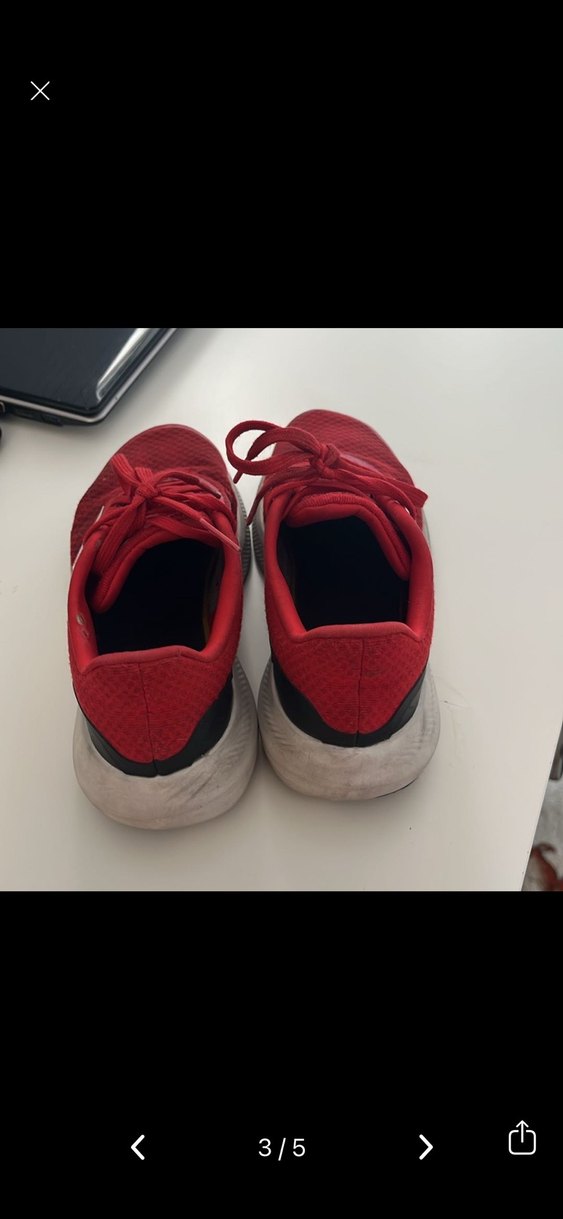 Adidas Kırmızı Bağcıklı Erkek Spor Ayakkabı - Görsel 3