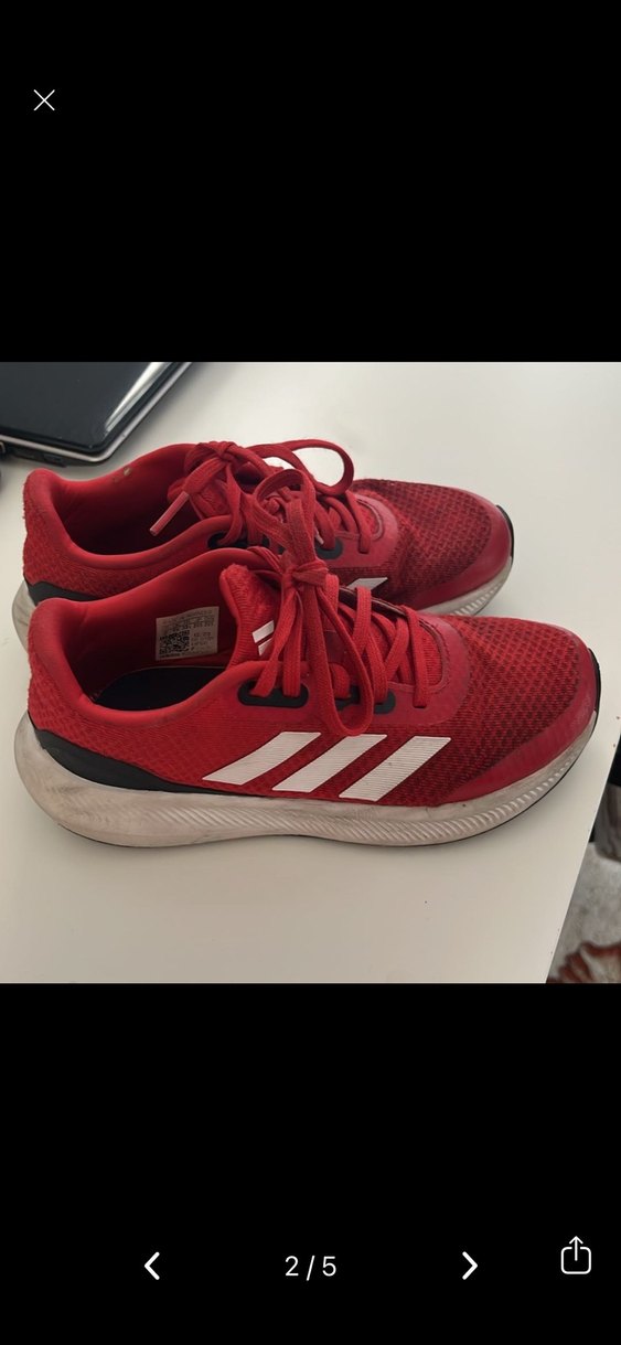 Adidas Kırmızı Bağcıklı Erkek Spor Ayakkabı - Görsel 2