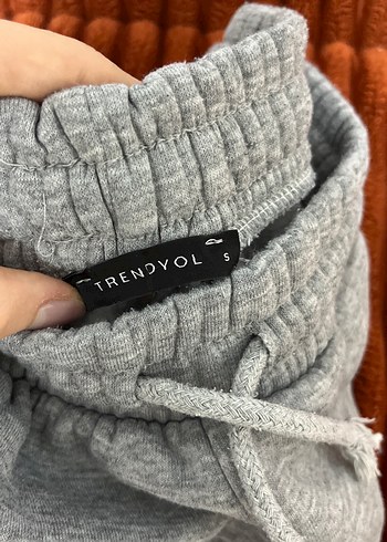 Gri Rahat Kesim Kadın Eşofman Altı - Görsel 3