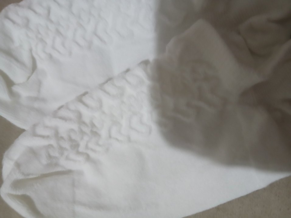 Beyaz bayan çorap - Görsel 5