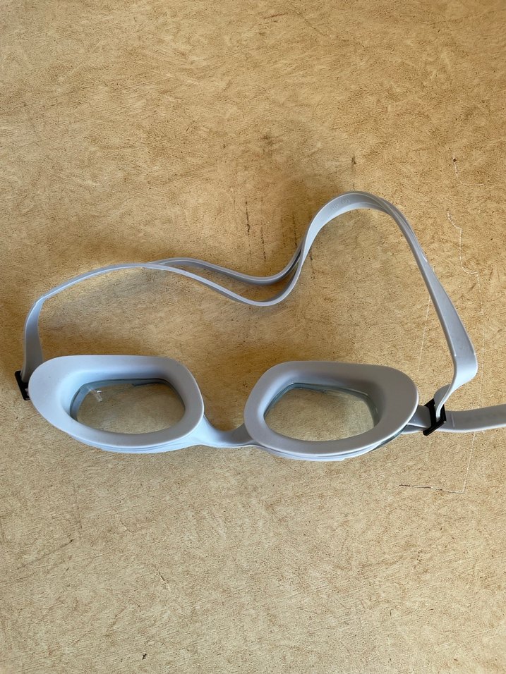 Mavi Baskılı Fermuarlı Yüzücü Gözlüğü - Görsel 3