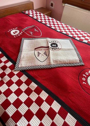 Çift taraflı erkek çocuk yatak örtüsü - Görsel 4