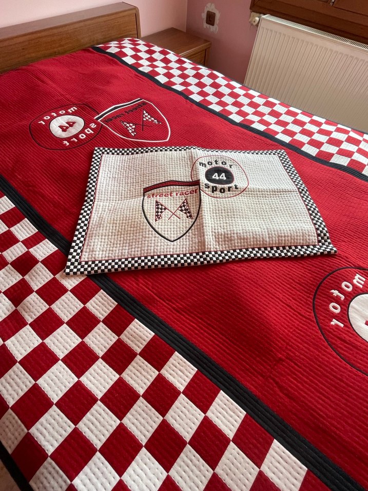 Çift taraflı erkek çocuk yatak örtüsü - Görsel 4