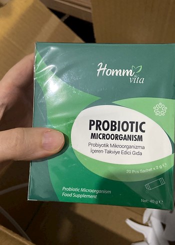 Homm Vita Probiyotik Mikroorganizma Takviye Edici Gıda